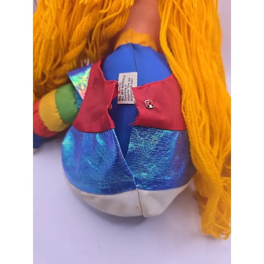 Vintage Rainbow Brite Doll Large‎ Size 1983 Hallmark Cards Mattel 18”